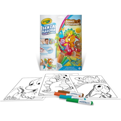 CRAYOLA COLORING SET AMICI DINOSAURI