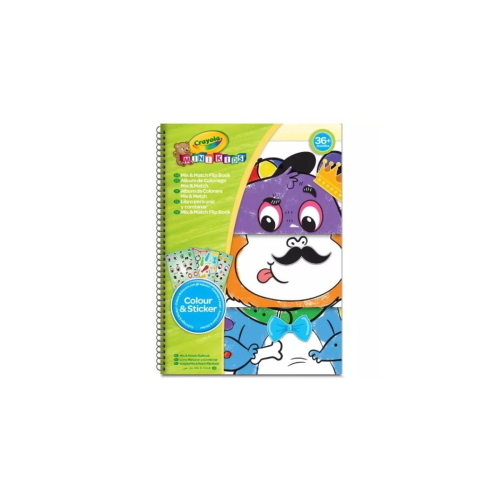 CRAYOLA ALBUM ABBINA & COLORA