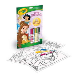 CRAYOLA ALBUM ATTIVITA COLORING PRINCIPESSE