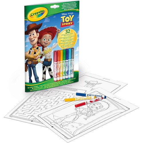 CRAYOLA ALBUM ATTIVITÀ E COLORING TOY STORY