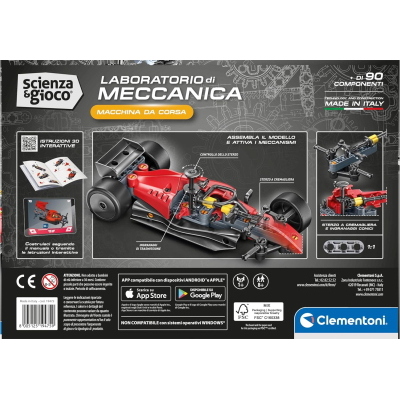 CLEMENTONI SCIENZA E GIOCO AUTO DA CORSA