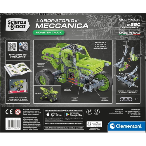 CLEMENTONI SCIENZA E GIOCO MONSTER TRUCK