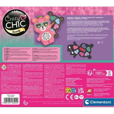 CRAZY CHIC TEDDY BEAR TROUSSE MAKE UP