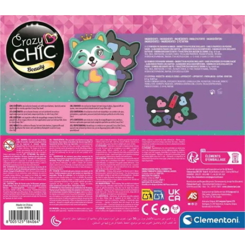 CRAZY CHIC LITTLE RACOON TROUSSE MAKE UP