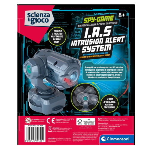 CLEMENTONI SCIENZA E GIOCO MINI ALLARME
