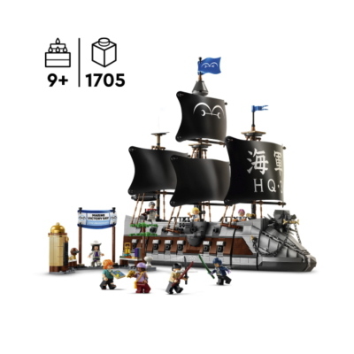 LEGO ONE PIECE LA NAVE DA GUERRA DI GARP