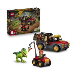 LEGO JURASSIC WORLD CAMION DA TRASPORTO PER IL GIOVANE T-REX