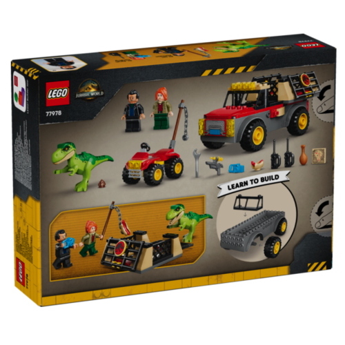 LEGO JURASSIC WORLD CAMION DA TRASPORTO PER IL GIOVANE T-REX