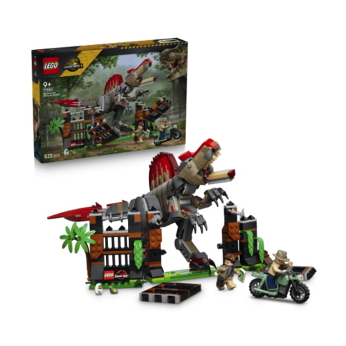 LEGO JURASSIC WORLD FUGA DAL DINOSAURO SPINOSAURO