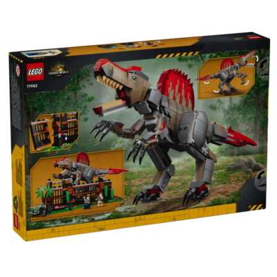 LEGO JURASSIC WORLD FUGA DAL DINOSAURO SPINOSAURO