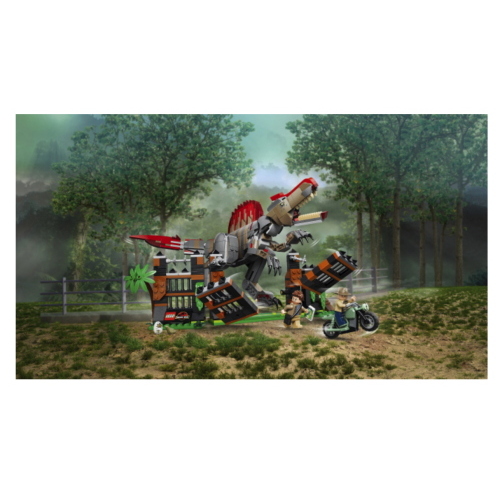 LEGO JURASSIC WORLD FUGA DAL DINOSAURO SPINOSAURO