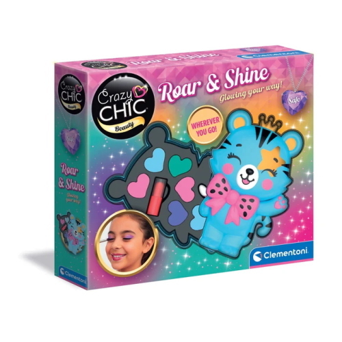 CLEMENTONI CRAZY CHIC LITTLE TIGER TROUSSE MAKE UP