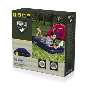 BESTWAY AIRBED MATERASSINO FLOCCATO
