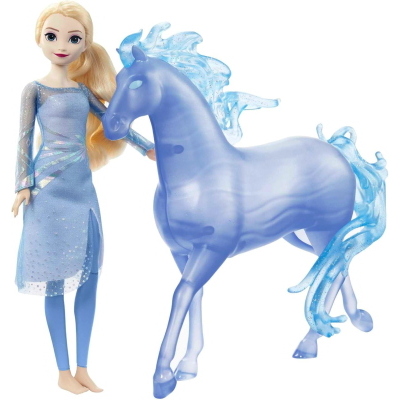 DISNEY FROZEN ELSA E NOKK CREATURA ACQUATICA A FORMA DI CAVALLO