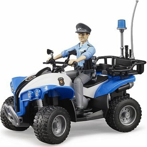 BRUDER QUAD POLIZIA CON POLIZIOTTO