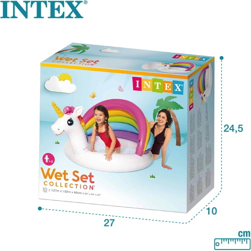 INTEX PISCINA BABY POOL UNICORNO