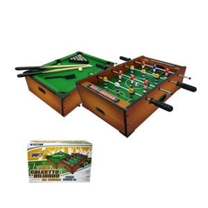 CALCETTO BILIARDO 2 IN 1