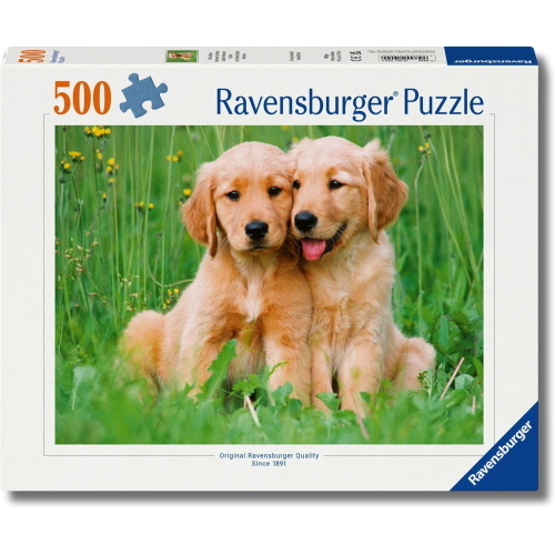 PUZZLE PUPPIES COLLECTION: I FRATELLI GOLDEN RETRIEVER 500 PEZZI