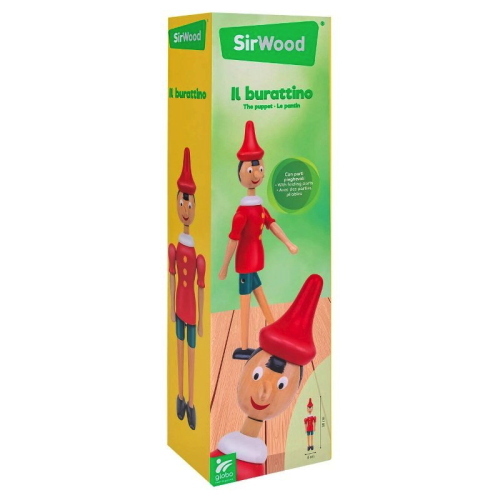 PINOCCHIO IN LEGNO 30 CM