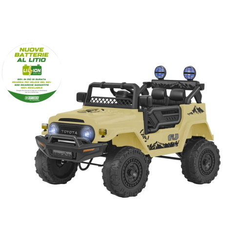 AUTO BT LI-ION EL TOYOTA FJ CRUISER SABBIA 12V R/C