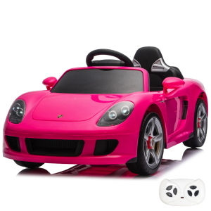 AUTO BT LI-ION PORSCHE CARRERA GT 12V ROSA R/C