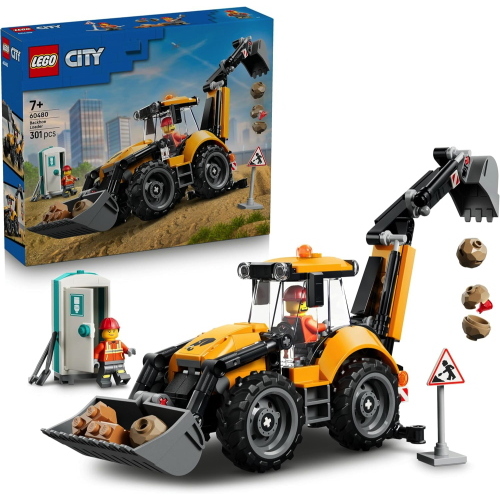 LEGO CITY SCAVATRICE DA CANTIERE GIALLA
