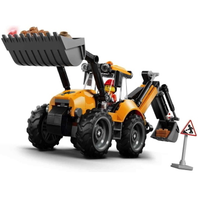 LEGO CITY SCAVATRICE DA CANTIERE GIALLA