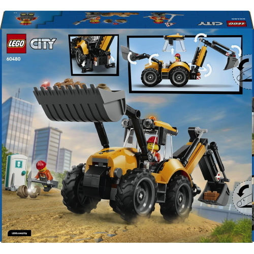 LEGO CITY SCAVATRICE DA CANTIERE GIALLA