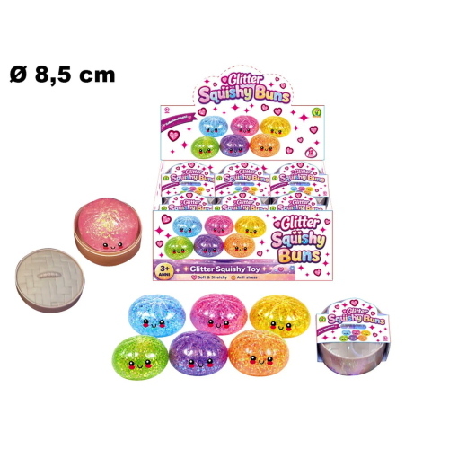 SQUISHY RAVIOLI GLITTER 8,5 CM 