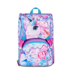 ZAINO SDOPPIABILE BIG SJ GANG GLOW LED UNICORN GIRL