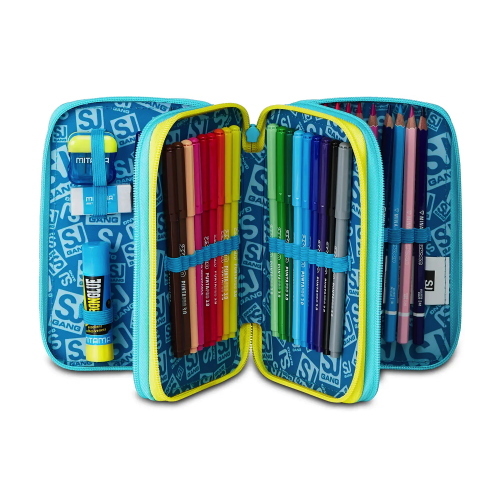 ASTUCCIO SEVEN 3 ZIP SJ GANG METAL DRAGON BOY