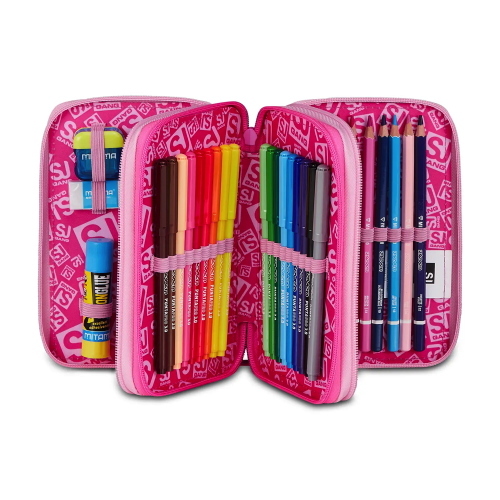 ASTUCCIO SEVEN 3 ZIP SJ GANG HEART BUDDY GIRL