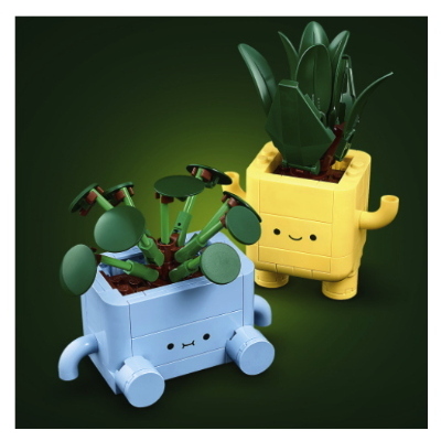 LEGO BOTANICALS PIANTINE FELICI