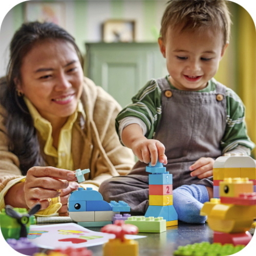 LEGO DUPLO SCATOLA CREATIVA COLORATA