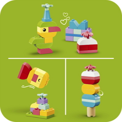LEGO DUPLO SCATOLA CREATIVA COLORATA