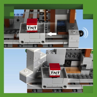 LEGO MINECRAFT LA MINIERA DELLE PICCOZZE