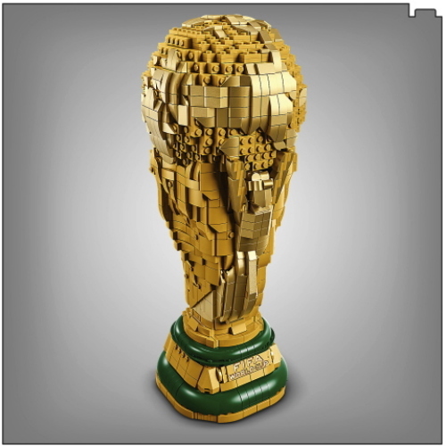 LEGO® EDITION FOOTBALL TROFEO UFFICIALE COPPA DEL MONDO