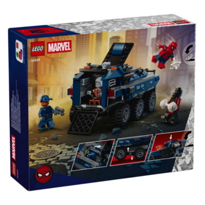 LEGO MARVEL SPIDER-MAN INSEGUIMENTO DEL TRASPORTATORE DI DETENUTI