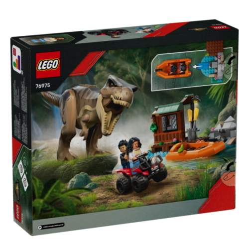 LEGO JURASSIC WORLD FUGA SUL FIUME DAL T-REX