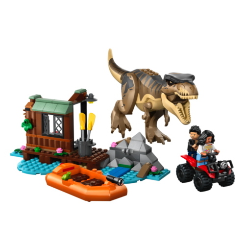 LEGO JURASSIC WORLD FUGA SUL FIUME DAL T-REX