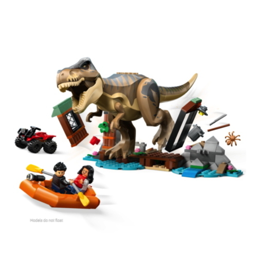 LEGO JURASSIC WORLD FUGA SUL FIUME DAL T-REX