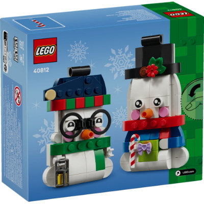 LEGO PUPAZZI DI NEVE ORNAMENTALI