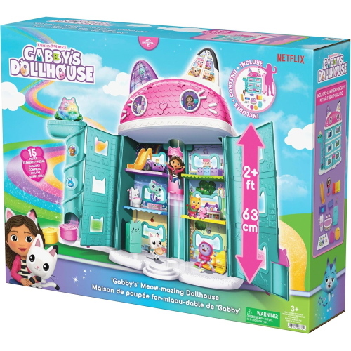 LA NUOVA GABBY'S DOLLHOUSE LA CASA DELLE BAMBOLE DI GABBY