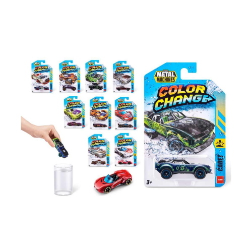 METAL MACHINES AUTO CAMBIA COLORE 1:64