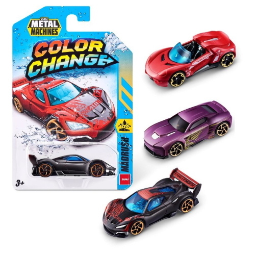 METAL MACHINES AUTO CAMBIA COLORE 1:64