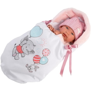 REBORN MORBIDO 44CM SACCO NANNA ROSA