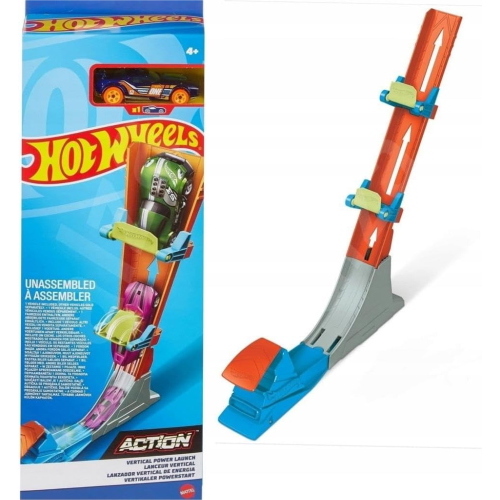 HOT WHEELS ACTION CLASSIC STUNT SET LANCIATORE PER PISTA