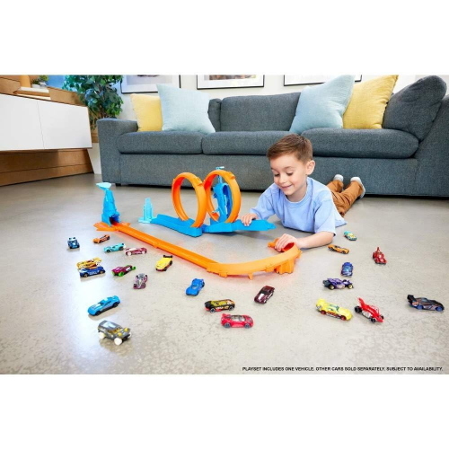 HOT WHEELS PISTA TRIPLO LOOP PLAYSET
