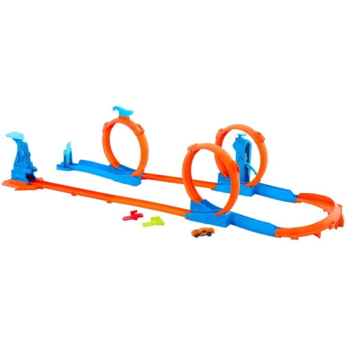 HOT WHEELS PISTA TRIPLO LOOP PLAYSET