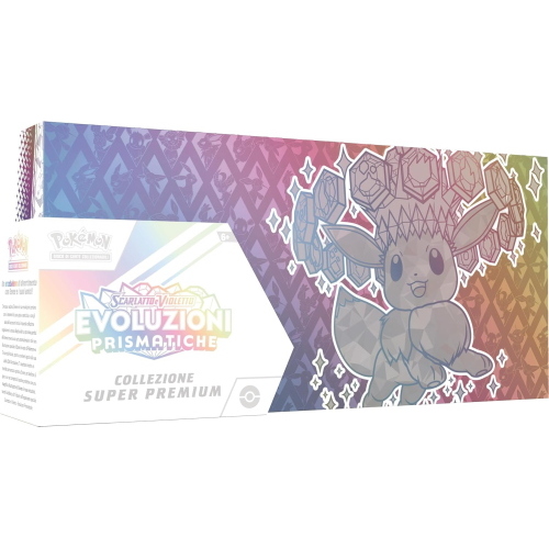 POKEMON EVOLUZIONI PRISMATICHE COLLEZIONE SUPER PREMIUM
